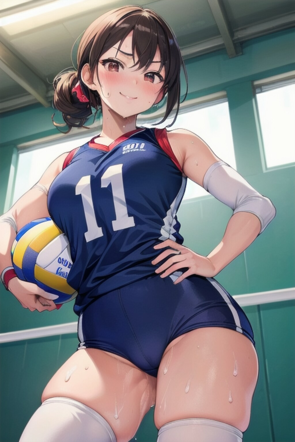 ドヤ顔バレー女子