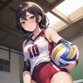 ドヤ顔バレー女子 7枚目