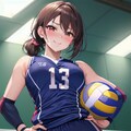 ドヤ顔バレー女子 3枚目