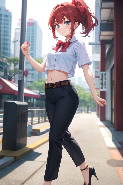かっこかわいい韓国テコンドー美少女イ・ソア（李瑞雅）　ソウル市内でテコンドー演武！