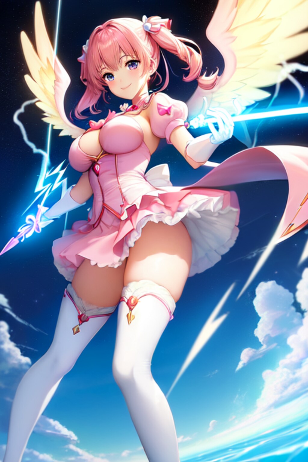 光の魔法と魔法少女