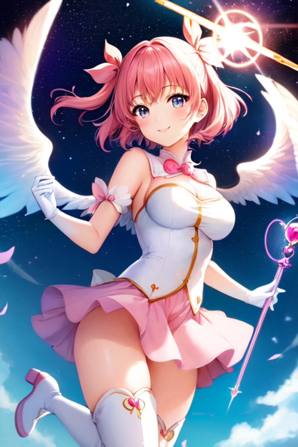 光の魔法と魔法少女