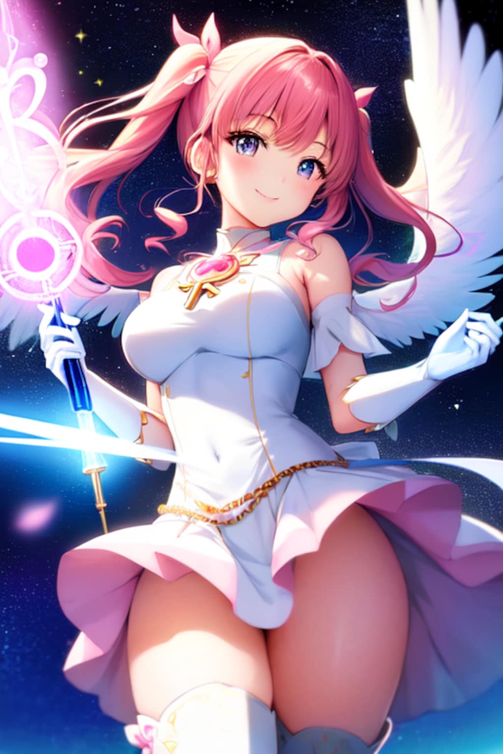 光の魔法と魔法少女