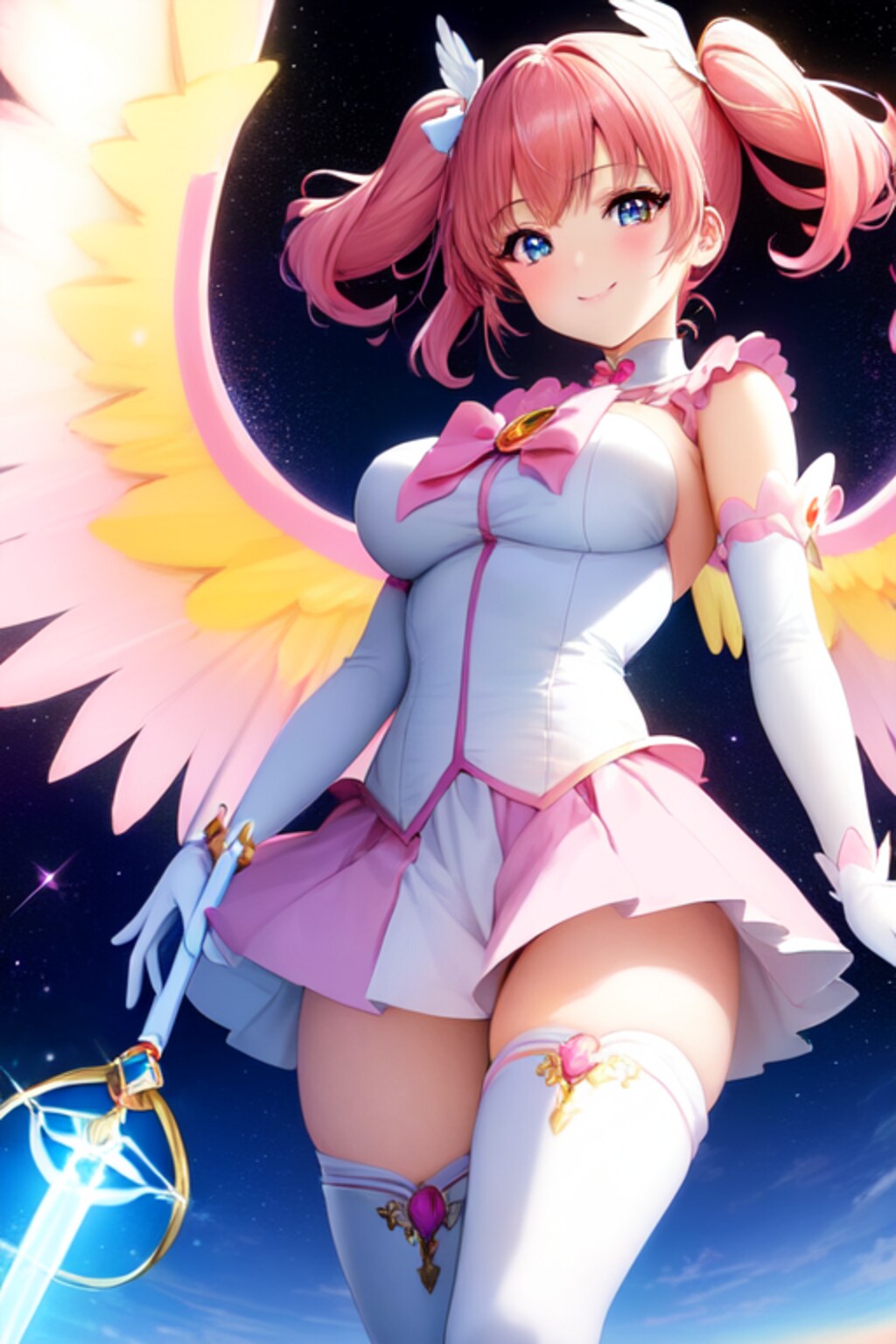 光の魔法と魔法少女