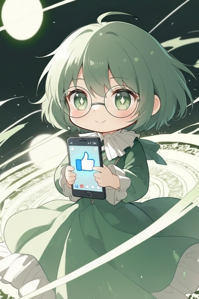 解決:皆様は自分のイラストにいいね押してますか？