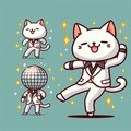踊るにゃんこディスコ🐱 5枚目
