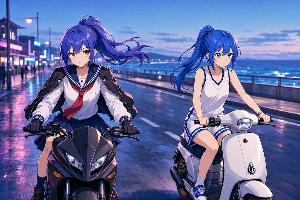 ソラちゃんとツーリング