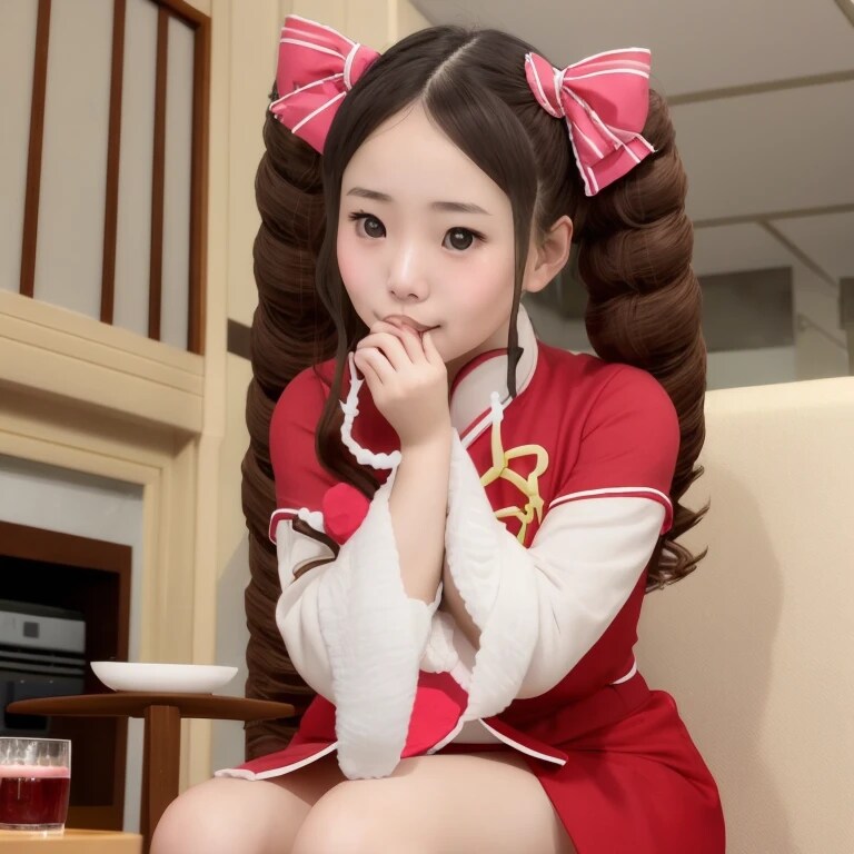黒髪ロングの美女５７