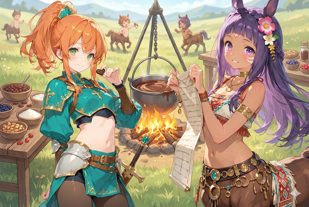 アキナフとお菓子のレシピ【誕生日FAお礼】【夢エリ】(for chan shin さん)