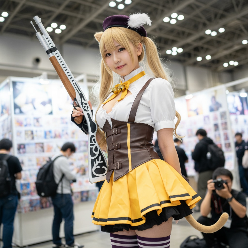 金ツイにゃん。魔法少女