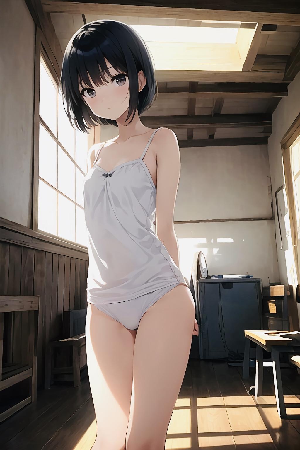 りえちゃんと空き倉庫