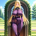 ボディスーツの女エルフ 4枚目