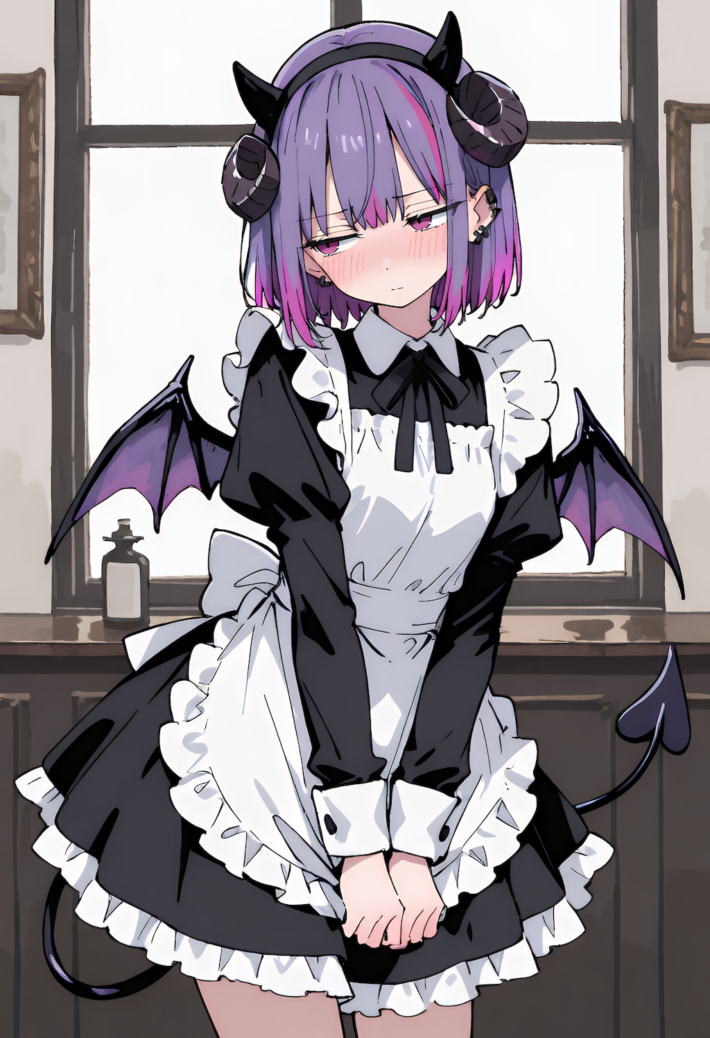 悪魔にメイド服