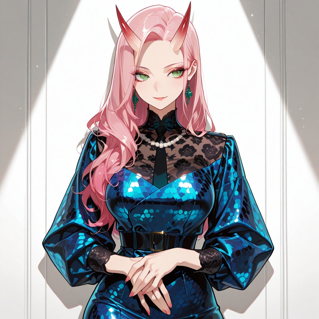 紅と青の節分ランウェイ | の人気AIイラスト・グラビア