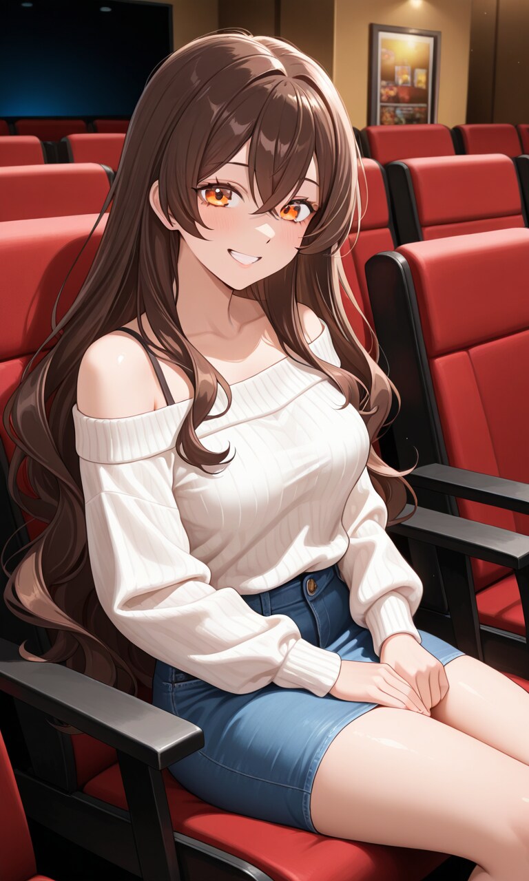 【うちの子ママ】ナナさん映画館にて