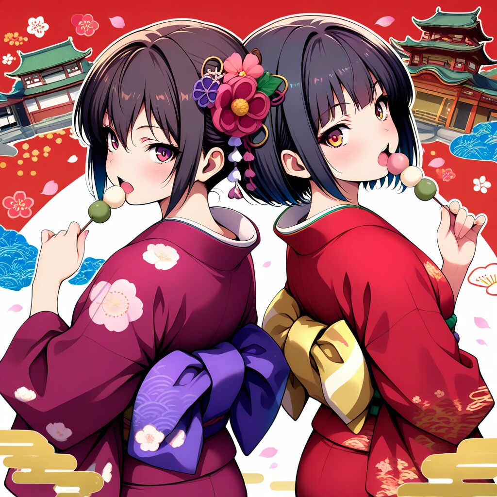 大正浪漫団子姉妹