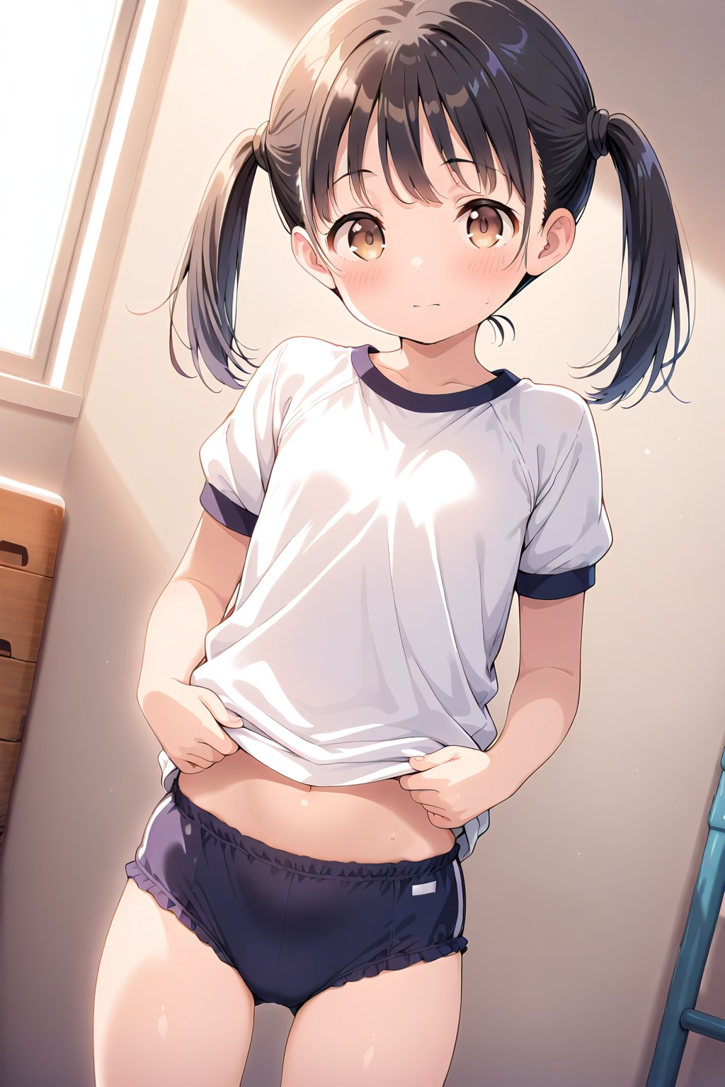 体操服美少女
