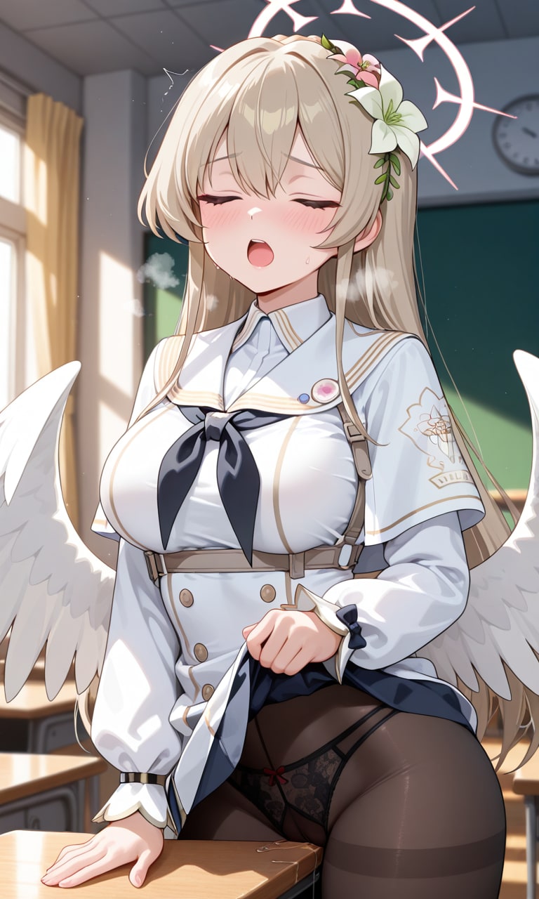 角オナするナギちゃん