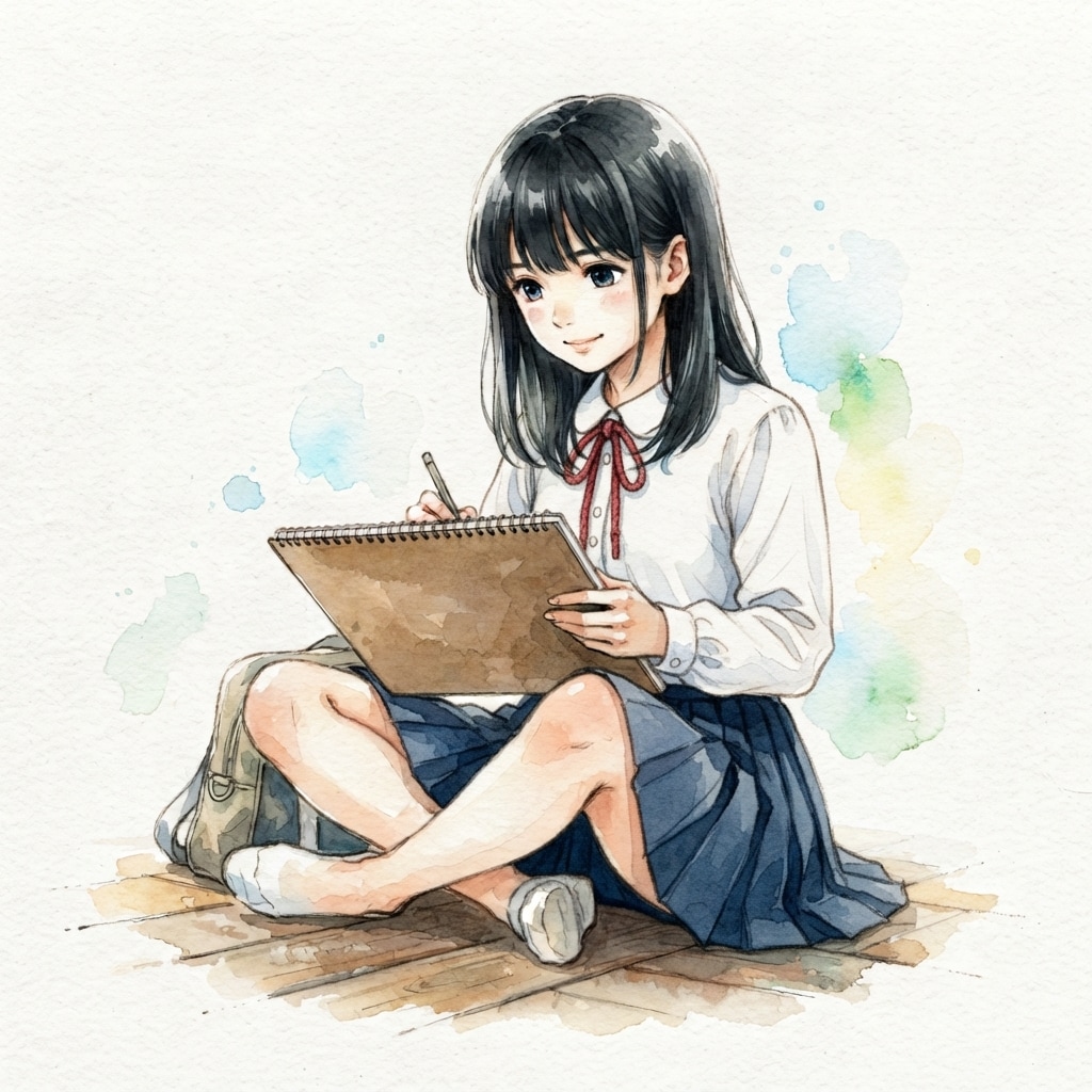 スケッチ少女