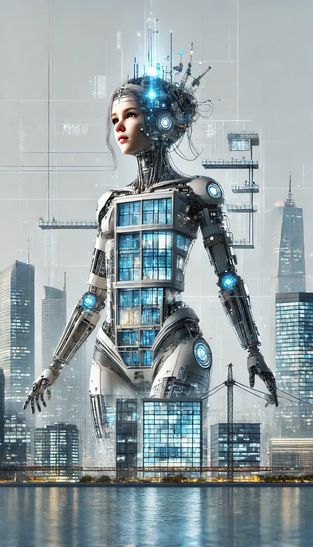 未来の建物は少女である | の人気AIイラスト・グラビア