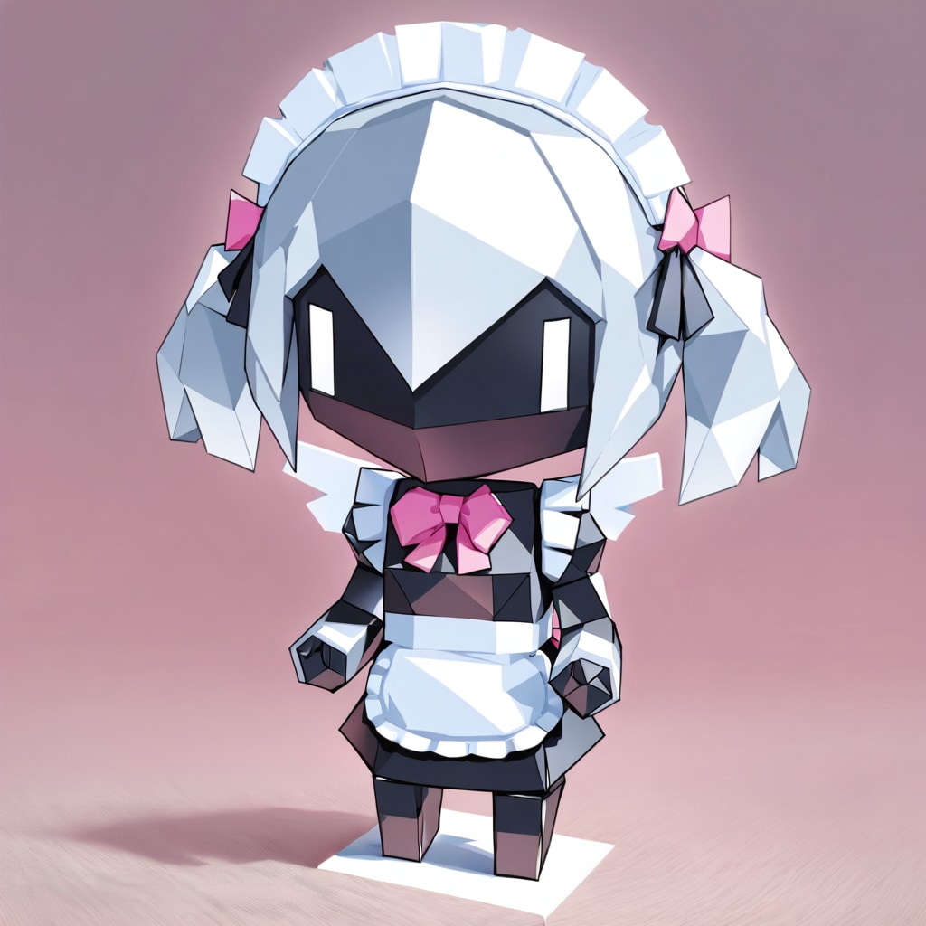 カクカクメタルチビメイドさん
