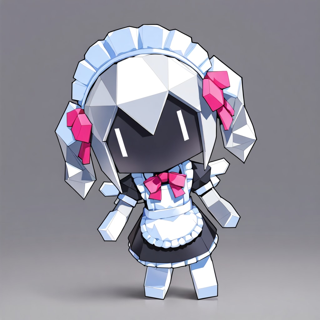 カクカクメタルチビメイドさん