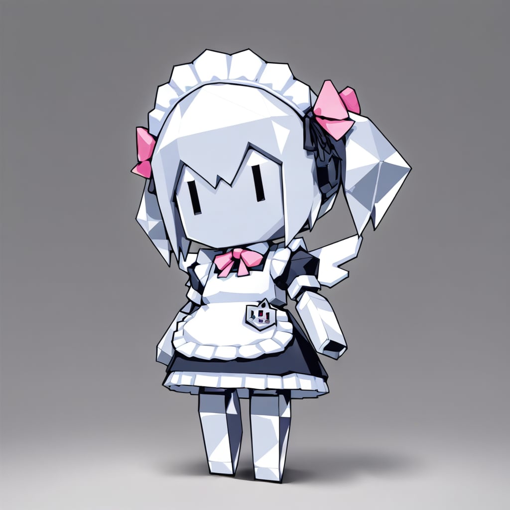 カクカクメタルチビメイドさん