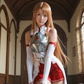 3-1 嫌なのに抜いてくれる優しいアスナ・コスプレイヤー 2枚目