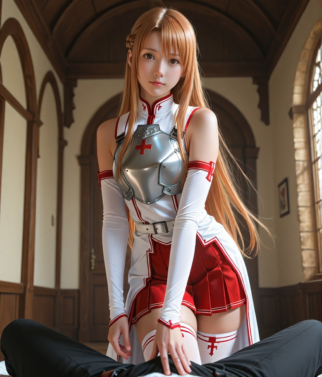 3-1 嫌なのに抜いてくれる優しいアスナ・コスプレイヤー