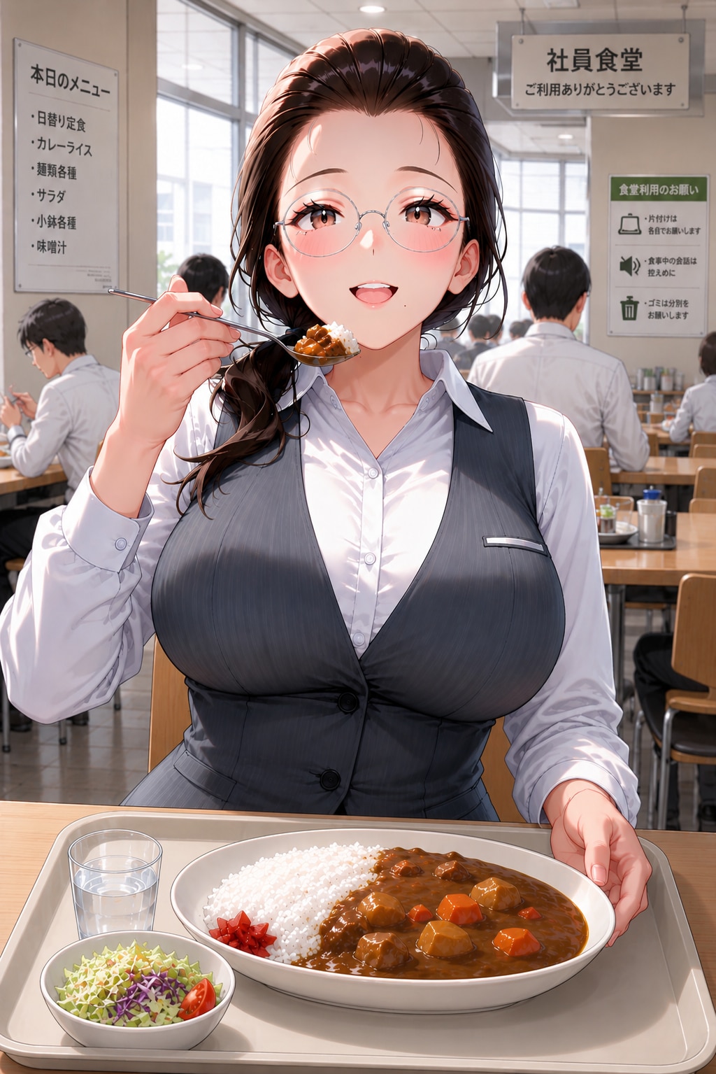 社食カレー芽衣子さん