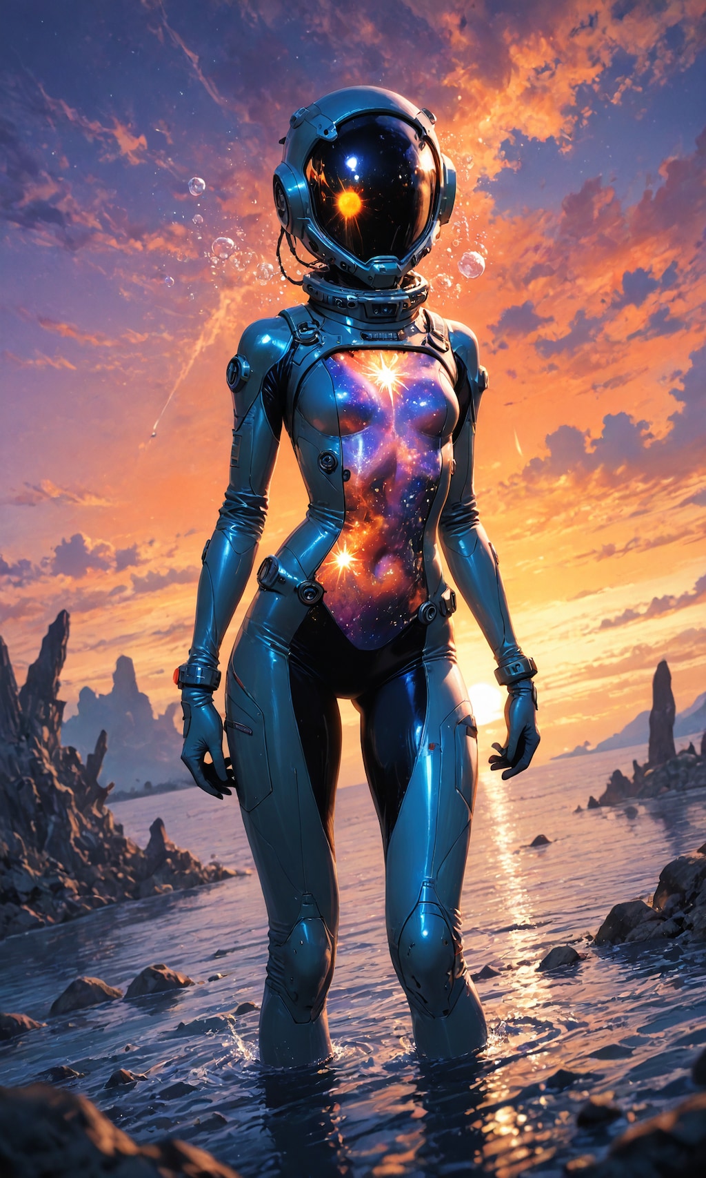 レトロフューチャー宇宙服