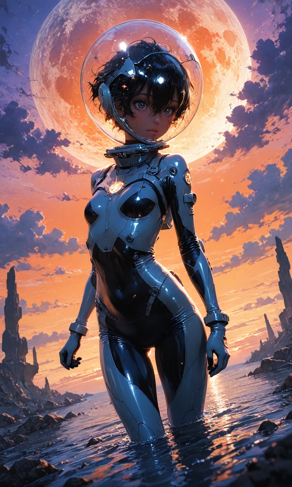 レトロフューチャー宇宙服