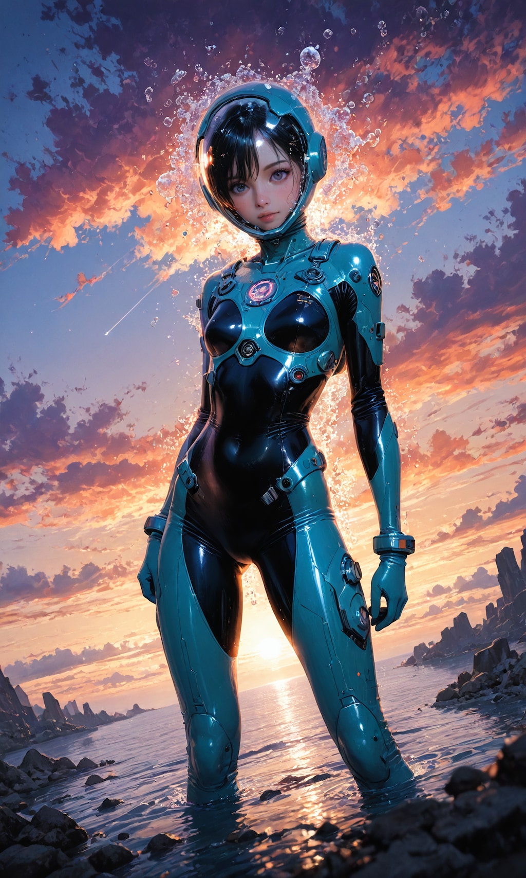 レトロフューチャー宇宙服