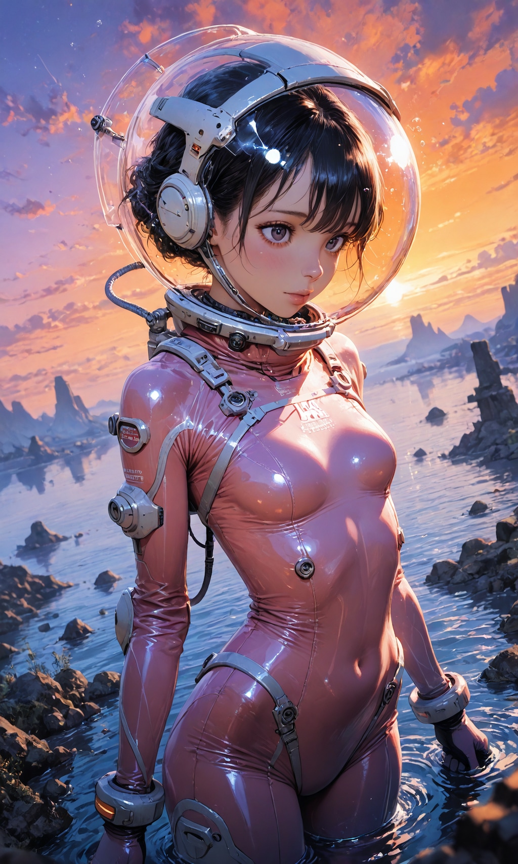 レトロフューチャー宇宙服