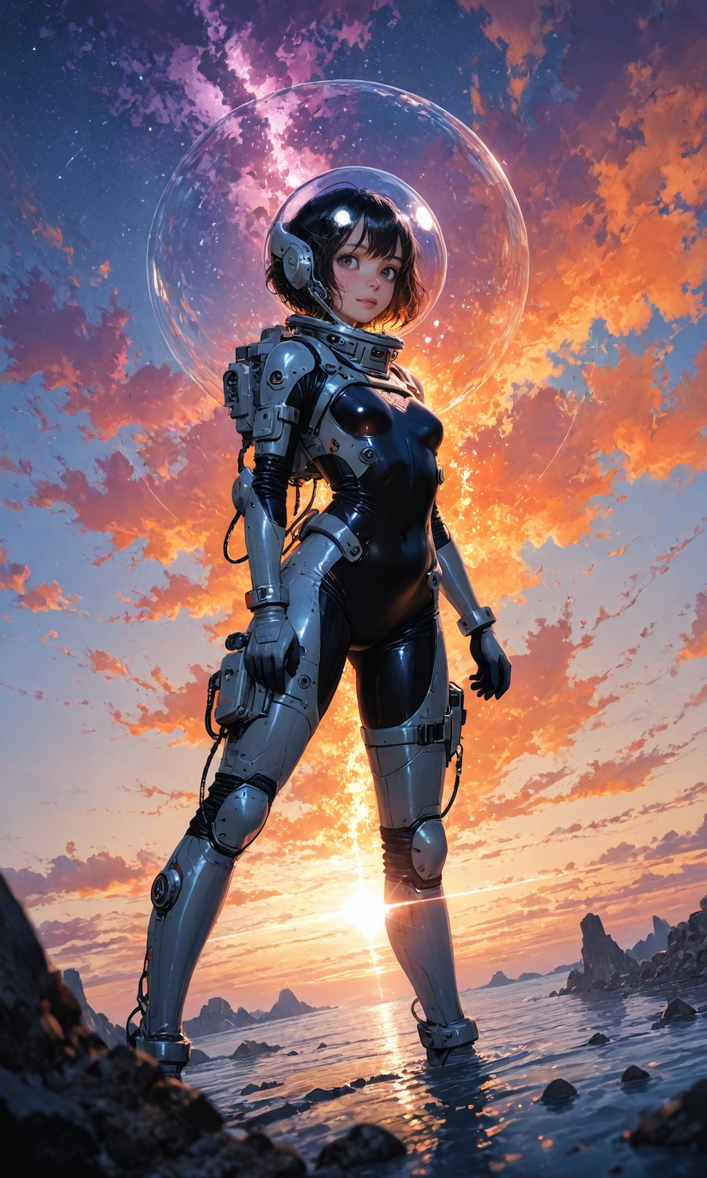 レトロフューチャー宇宙服