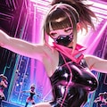 踊るくノ一ピンク 4枚目