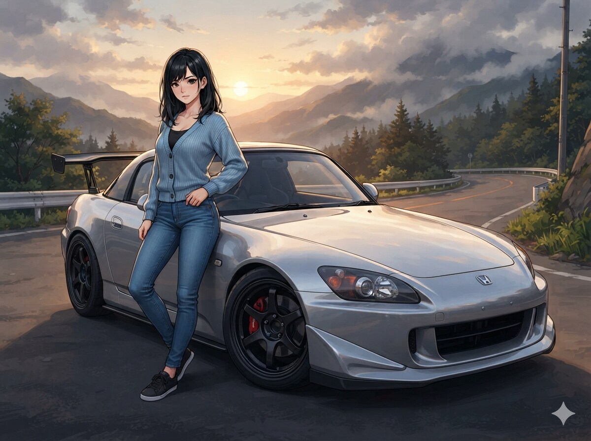 Silver car 3 | の人気AIイラスト・グラビア