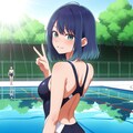 黒川あかね×競泳水着 6枚目