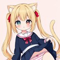 画像生成に失敗した猫耳ツインテールの女の子 08 4枚目