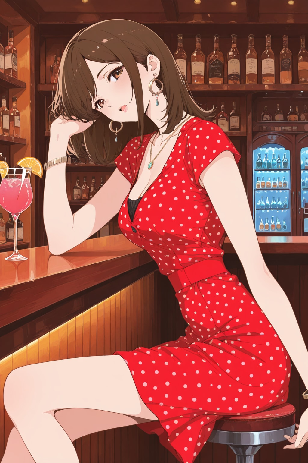 woman at bar 6