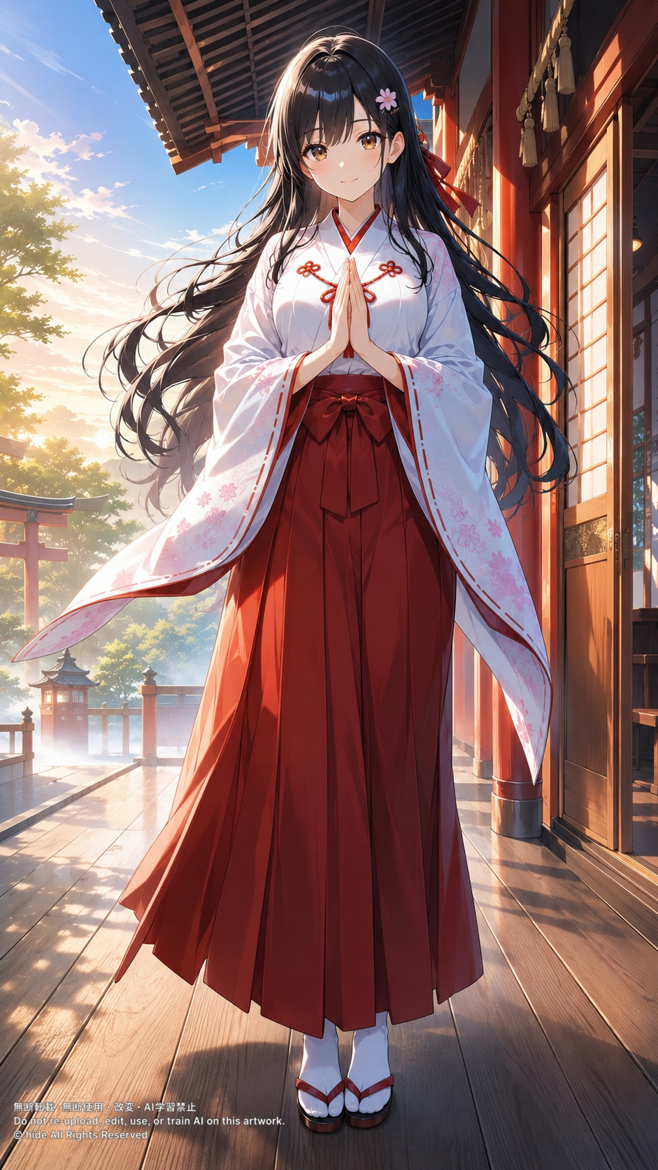 朝一番の祈り | の人気AIイラスト・グラビア