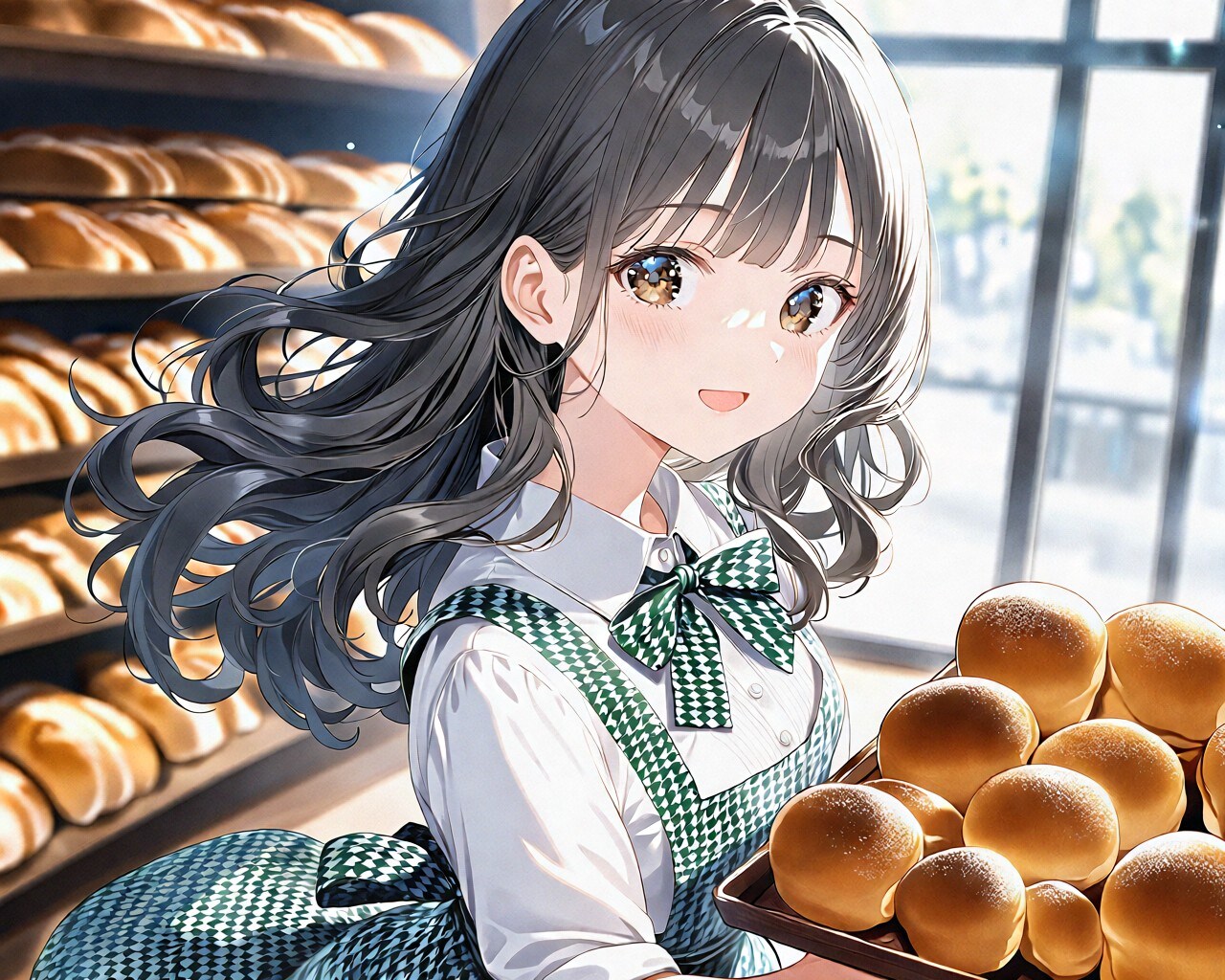 美味しいパンはいかがですか? | の人気AIイラスト・グラビア