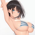 脇、乳、ついでに縞 2枚目