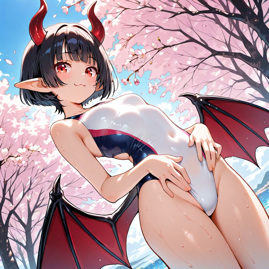 春の水着デビル
