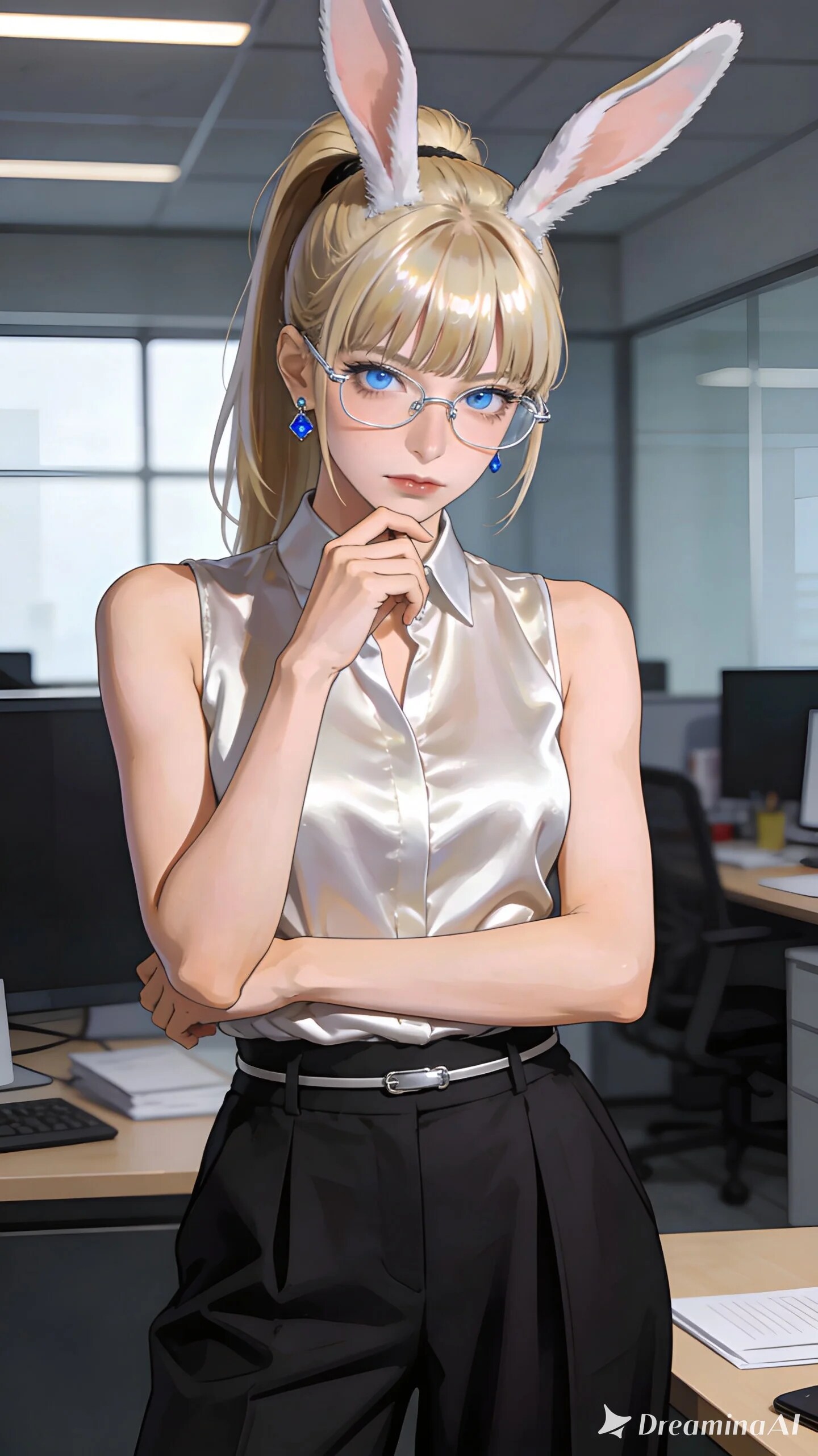 クール×うさ耳