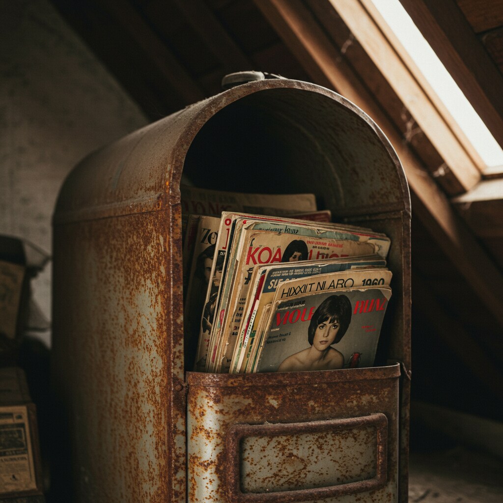 屋根裏のタイムカプセル