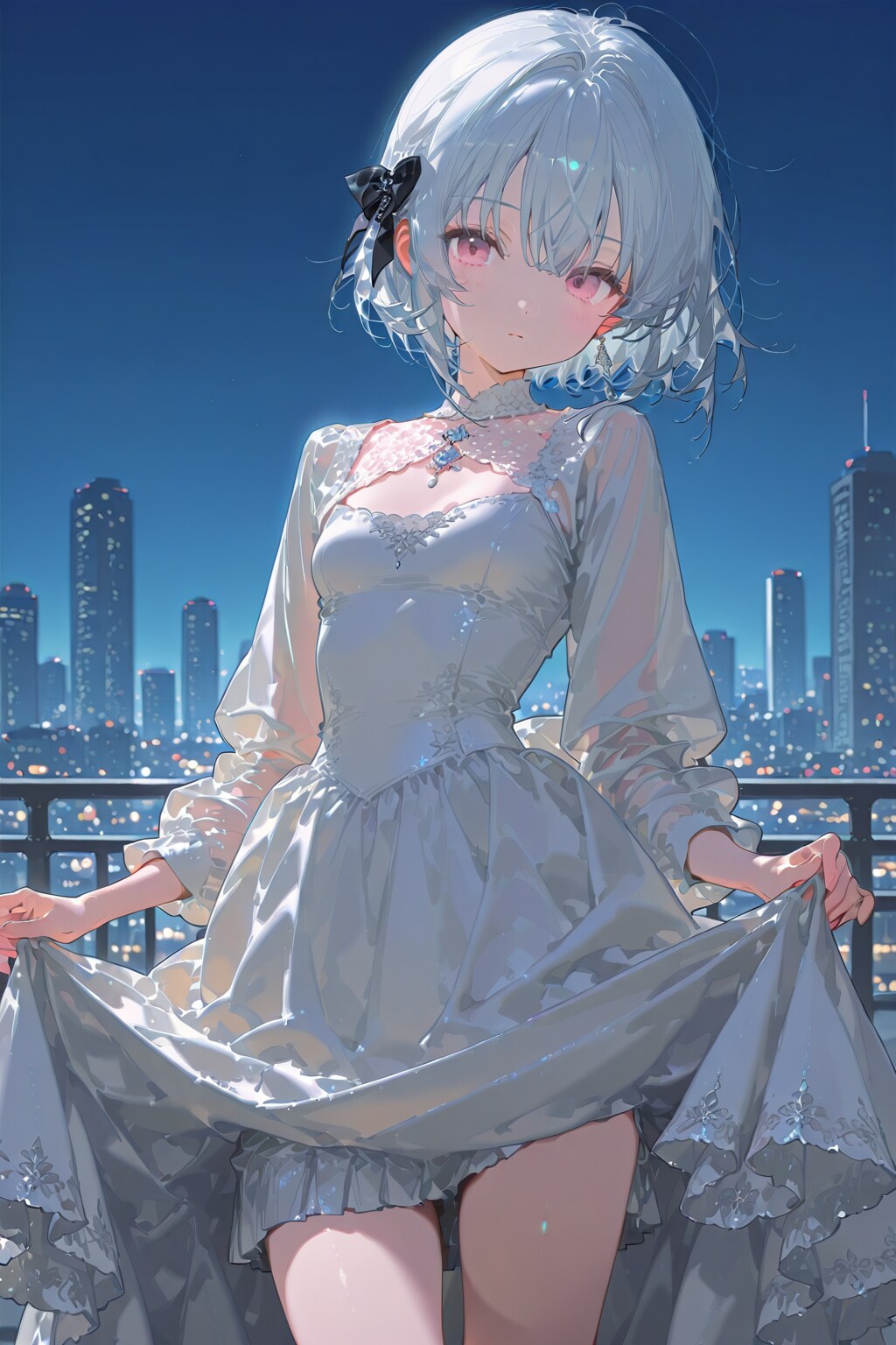 かおりちゃん　白ドレス　似合う？