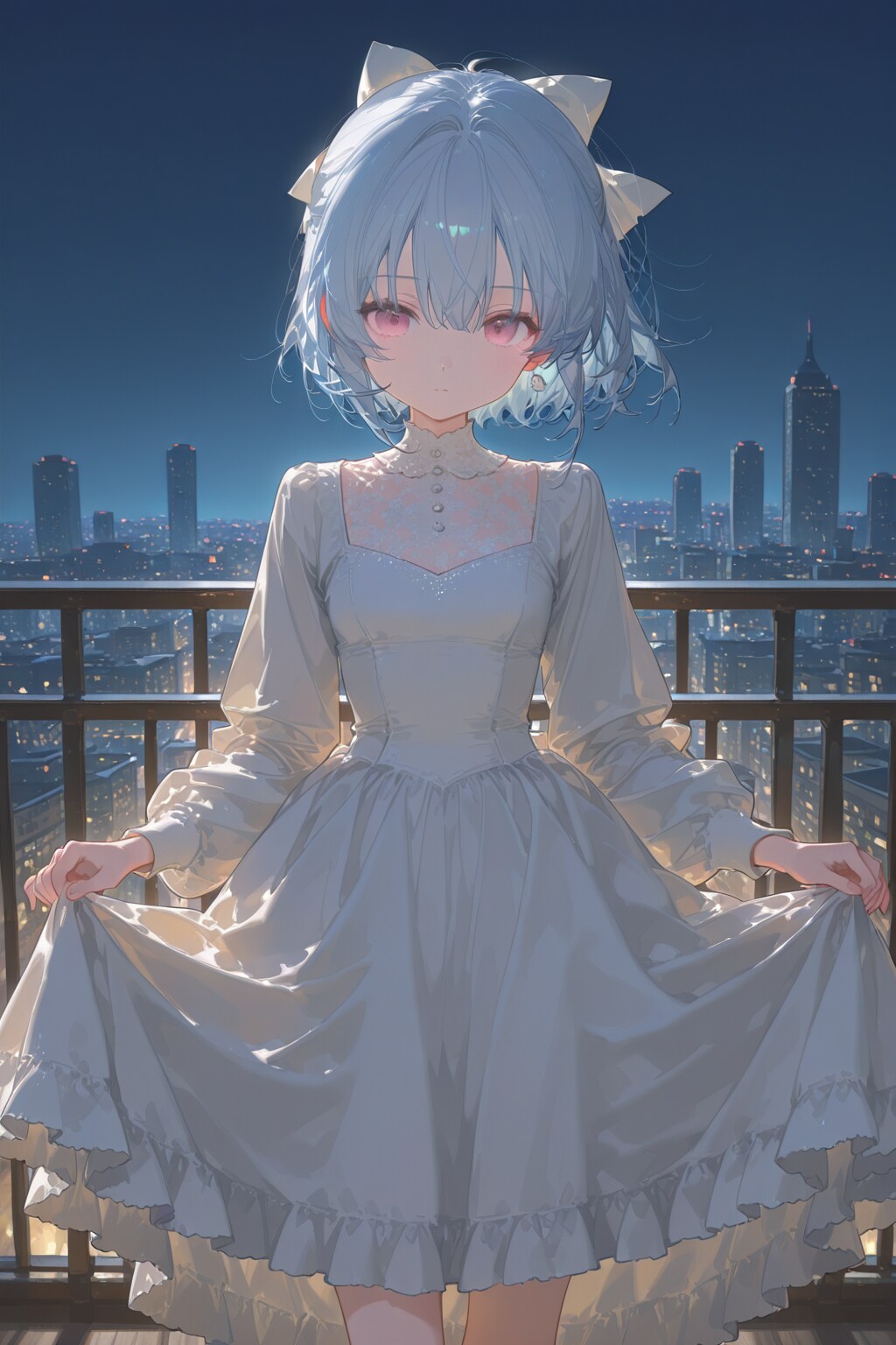 かおりちゃん　白ドレス　似合う？