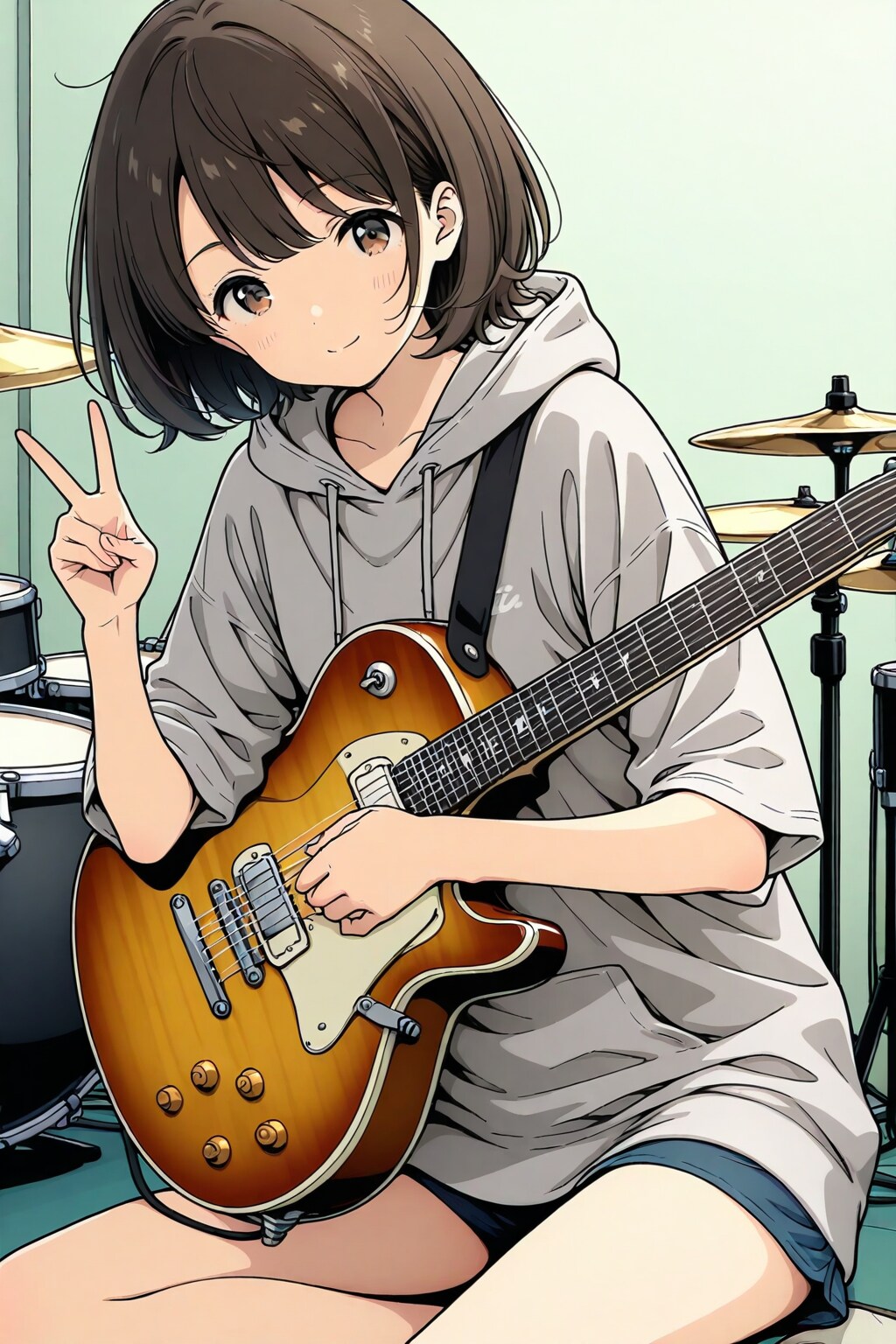 音楽スタジオ | の人気AIイラスト・グラビア