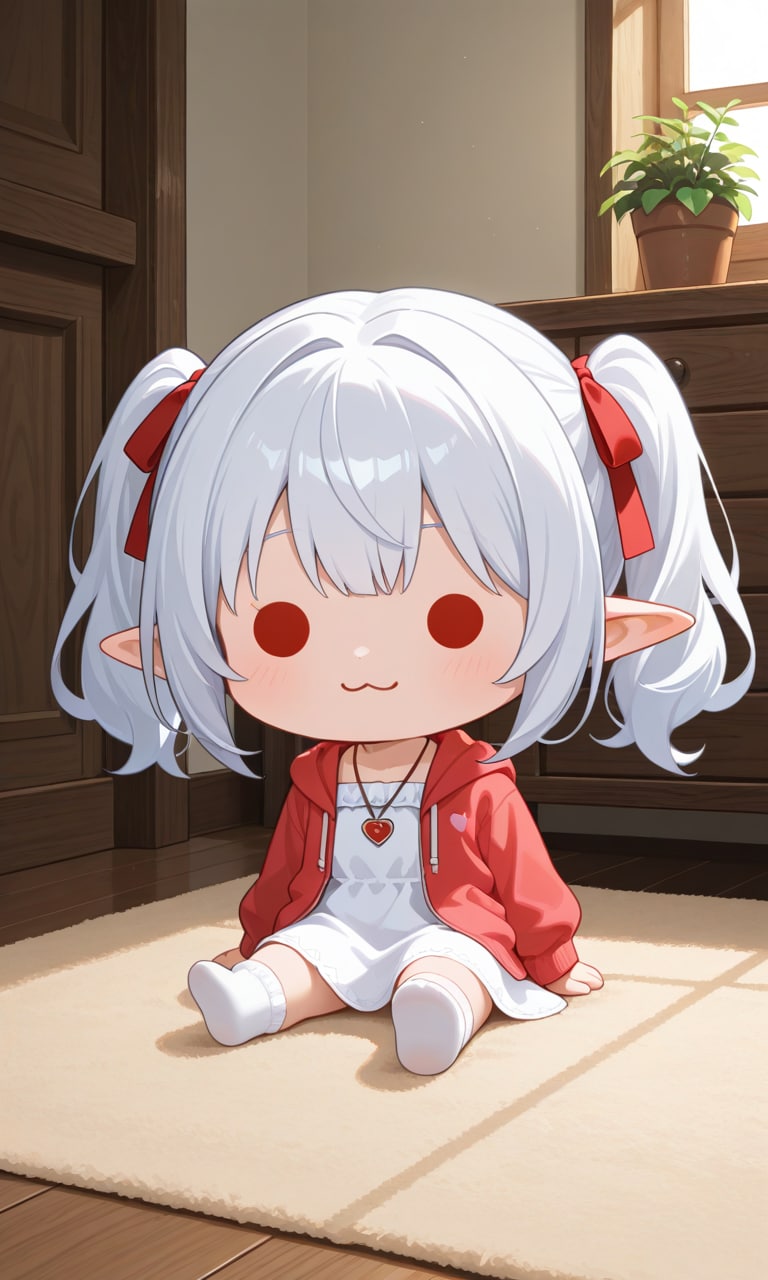ぬいぐるみのシロネさん？